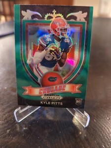 2021 Panini Prizm Draft Picks RC Crusade  Kyle Pitts Green Falcons Gators 