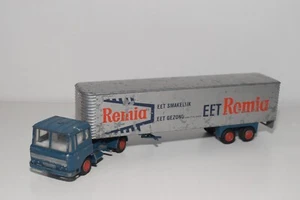 A58 1:50 LION CAR LION TOYS DAF 2600 TRUCK WITH TRAILER REMIA EXCELLENT COND. - Picture 1 of 8