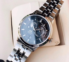 Orient Automatic Men's Watch Black Dial Sapphire Crystal Sun Moon SET0P002B0
