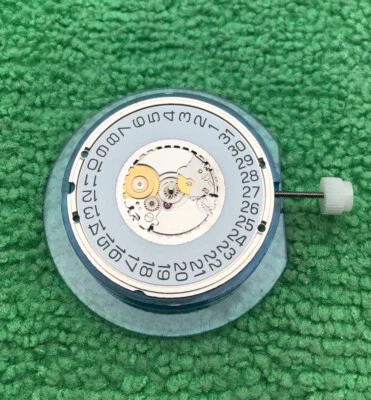 ESA ETA 955.114 Nuevo Reloj Pulsera Cuarzo Movimiento Fecha A 3, 2 Manecillas Nuevo de Lote Antiguo Foto 1 de 4