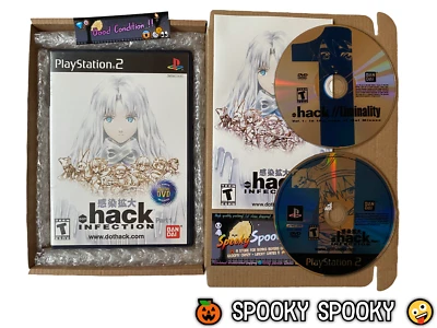 Dot Hack Infection PS2 - NTSC-U/C USA GC CIB with Reg & DVD - Tracked - Image 1 of 4