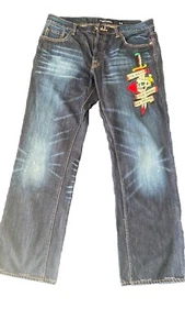 Ed Hardy Jeans By Christian Audigier Lot 2008 Size 34 - Bild 1 von 6
