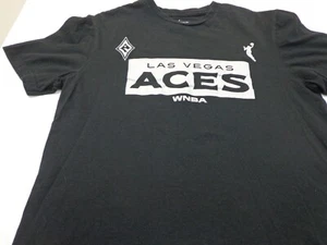 LAS VEGAS ACES WNBA T Shirt Black Size Medium - Picture 1 of 6