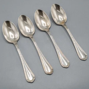Christofle Spatours Silverplate Teaspoon 5 7/8" - Set of 4 - France - Picture 1 of 9