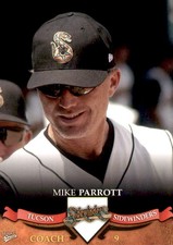 2007 Tucson Sidewinders Multi-Ad #31 Mike Parrott Pitching Coach Baseball Card