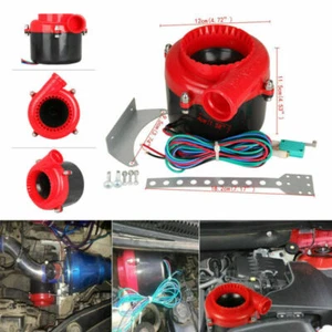 Universal Fake Electronic Car Dump Valve Electric Turbo Blow Off Analog Sound - Picture 1 of 12