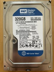 Hard disk Western Digital Caviar SE WD3200AAJS-60Z0A0 320GB 7200RPM SATA 8MB 3.5 - Foto 1 di 2