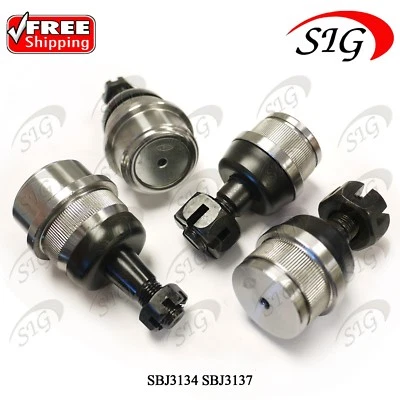 Kit de 4 rótulas de suspensión delantera superior e inferior para Jeep Cherokee 1984-1989 Foto 1 de 4