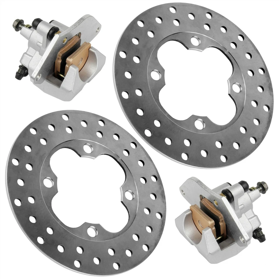 Pinza de rotor de disco de freno delantero para Honda Rancher 420 TRX420FPA 4x4 AT 2010-2014 Foto 1 de 4