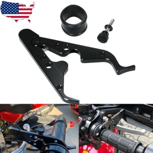 CNC Motorcycle Cruise Control Throttle Lock Assist Retainer Grip Universal R6Z6 - Picture 1 of 5