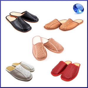 100% Natural Leather & Suede Men's Slippers 6, 7, 8, 9, 10, 11, 12 Best Quality - Picture 1 of 30