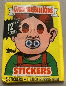 Müll Eimer Kinder Karten 12. Serie 12 ungeöffnet Wachspack OS12 SIE ERHALTEN 1 PACK NEU - Bild 1 von 2