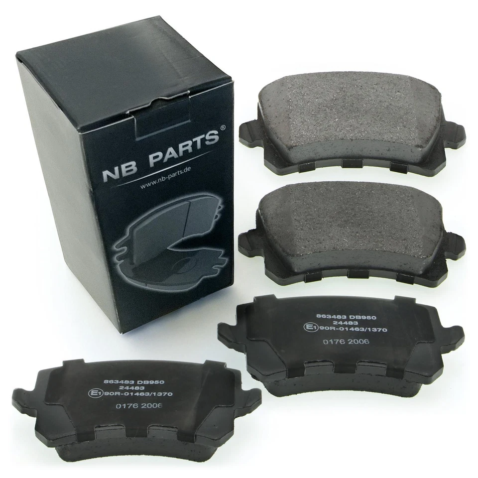 Rear Brake Pads For Audi A3 A4 B6 B7 A6 C6 Q3 TT 8J Seat Alhambra Altea Leon - Image 1 of 2