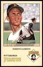 1990 Historic Pittsburgh Pirates Roberto Clemente Postcard #5