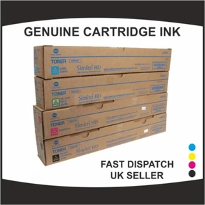 Konica Minolta Tn-512 GENUINE C,M,Y,K TONER CARTRIDGE-TN 512C, 512M, 512Y 512K - Picture 1 of 5