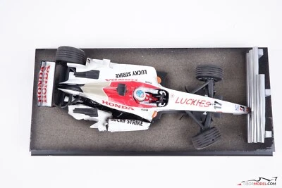 Diorama BAR Honda 005 - Jenson Button crash Monaco 2003,  1:18 scale - Bild 1 von 4