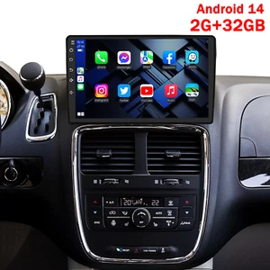 Radio estéreo de coche Android 14 para Dodge Grand Caravan 2011-2020 Apple Carplay GPS - Imagen 1 de 14