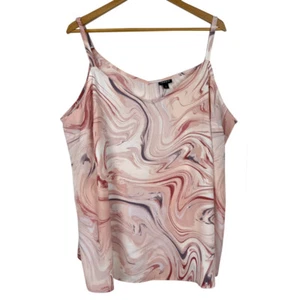Camiseta sin mangas para mujer Torrid 3X Earthtone Swing pintada Desert Plus - Imagen 1 de 4
