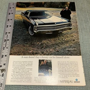 Printwerbung Chrysler Imperial LeBaron 1969 - Bild 1 von 2