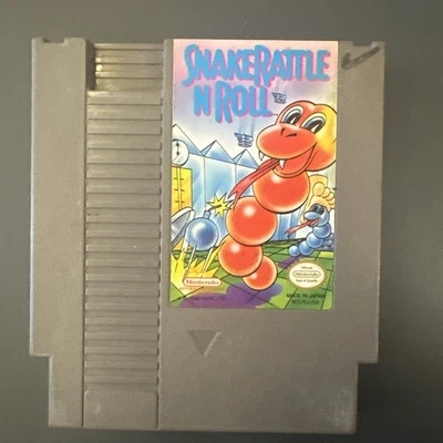 Snake Rattle 'N' Roll Nintendo NES Game Cartridge Only - Image 1 of 2