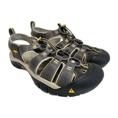 Keen Newport H2 Closed Toed Water Sandals Men's 13 Raven/Aluminum New In Box - Image 1 of 4