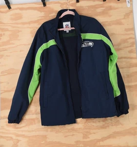 Seattle Seahawks NFL Full Zip Lightweight G-III Jacke Windbreaker Herren Medium - Bild 1 von 11