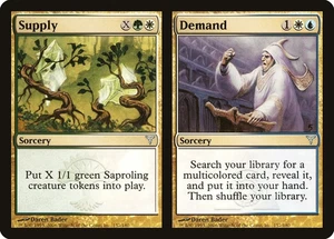 Supply / Demand 1x FOIL DIS MTG Dissension Uncommon MINT green white blue - Picture 1 of 1