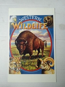 US 1993 Western Wildlife POSTAL CARD MNH , Legends of the West - Picture 1 of 2
