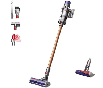 Dyson Aspirapolvere Cyclone V10 Absolute senza filo, nichel/rame, Scopa elettric - Immagine 1 di 4