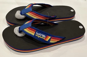 HotVWs Hot VWs Magazin Flip-Flops Sandalen sLiPpAhS Herren Größe 10 🤙🏾😁 Neu!! - Bild 1 von 6