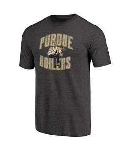 Purdue Boilermakers Heathered Black Team Hometown Collection Tri-Blend Men's 3XL - Picture 1 of 5