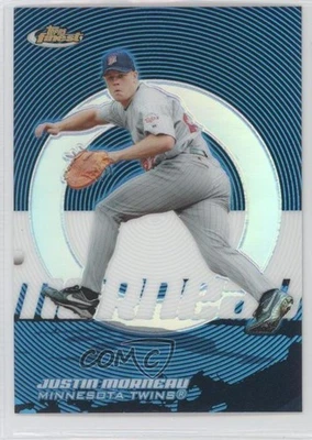 2005 Topps Finest Blue Refractor /299 Justin Morneau #81 - Image 1 of 2