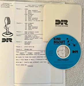 Rod Stewart King Biscuit Flower Hour Radio Show # 91-26 with Cue Sheet 6/24/91 - Picture 1 of 12