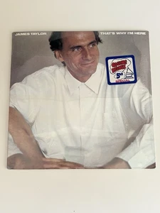 NEW JAMES TAYLOR: That's Why I'm Here - 1985 Vinyl LP Sealed w/hype - Mint - Picture 1 of 6