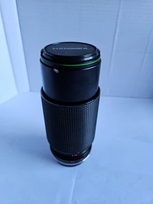 Hanimex M.C f4.5 80-200mm zoom lens PK mount with end caps - Image 1 of 4