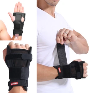 Carpal Tunnel Wrist Brace Support Metal Splint Stabilizer Relieve Pain Reduces - Picture 1 of 19