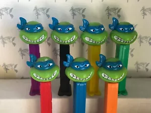 PEZ - Tortugas Ninja Teenage Mutant - Leonardo Enojado - Elige 4,9 Color del Tallo CHINA - Imagen 1 de 8