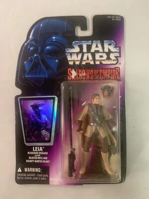 Star Wars Leia in Boushh Disguise Shadows of the Empire Purple Card 1996 - Image 1 of 3