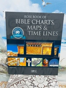 Rose Book of Bible Charts, Maps & Time Lines: Full-Color Spiral Bound NEW!! - Picture 1 of 8