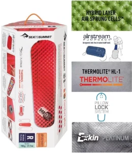 SEA TO SUMMIT COMFORT PLUS INSULATED AIR SLEEPING MAT DUAL LAYER COMFORT-Reg - Picture 1 of 6