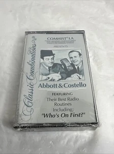 VTG The Abbott & Costello Comhist LA Who's On First? Classic Best Cassette Tape - Picture 1 of 3