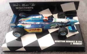 Benetton Renault B195 Johnny Herbert #2 1995 1/43 MINICHAMPS F1 No Box - Bild 1 von 4