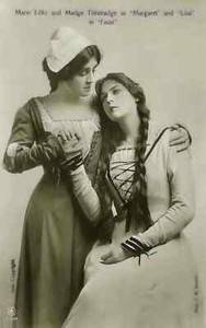 Actresses Marie Lohr and Madge Titheradge A4 Photo