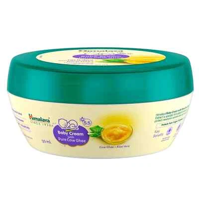 Crema bebé Himalaya 2 piezas 50 g puro ghee de vaca, piel suave, nutrida y protegida Foto 1 de 3