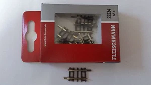 * 1 x Fleischmann 22234 Curved Track R2 = 228.2mm 6 Deg Section N Gauge - Picture 1 of 1