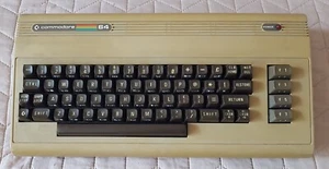 COMMODORE 64 Breadbin Case/chassis with keyboard Genuine part. ENGLAND label! #4 - Picture 1 of 16