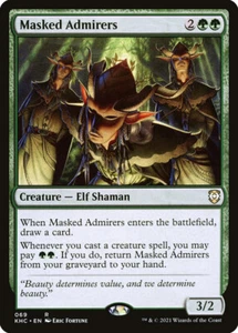 Magic The Gathering Masked Admirers - Kaldheim Commander #069 - Imagen 1 de 1
