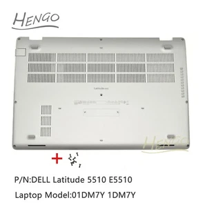 Neu für DELL Latitude 5510 E5510 untere untere Basis Abdeckung Etui 01DM7Y + Schrauben - Bild 1 von 3