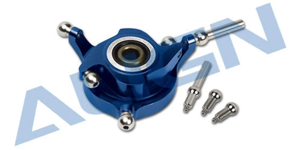 Align T-Rex 450DFC CCPM Metal Swashplate/Blue : H45H007XNT - Image 1 of 1