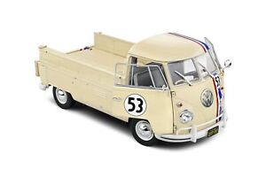 Volkswagen Combi T1 Pick-Up Racer #53 Beige 1950 1/18 SOLIDO S1806708